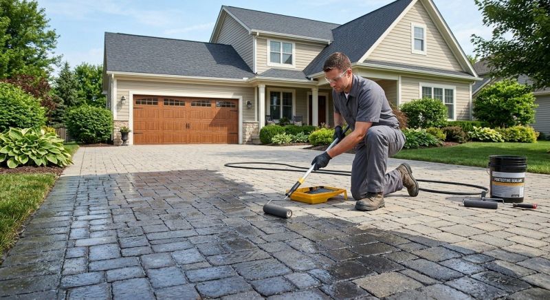 Pavers Sealing in Kansas City, KS