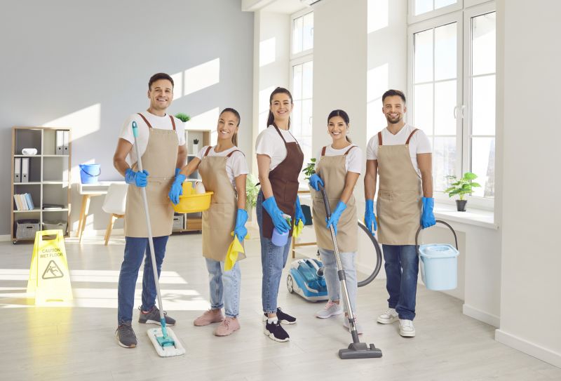 Local Cleaning pros at work